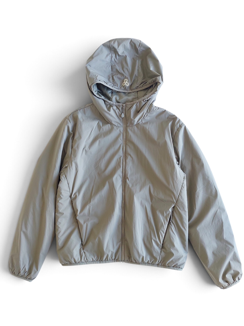 Aritzia TNA The Pillow Puff Jacket Women's M Hooded Light Outerwear Khaki Fall